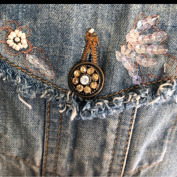 Chico’s jkt embellished silk embroidery - Picture 5 of 8